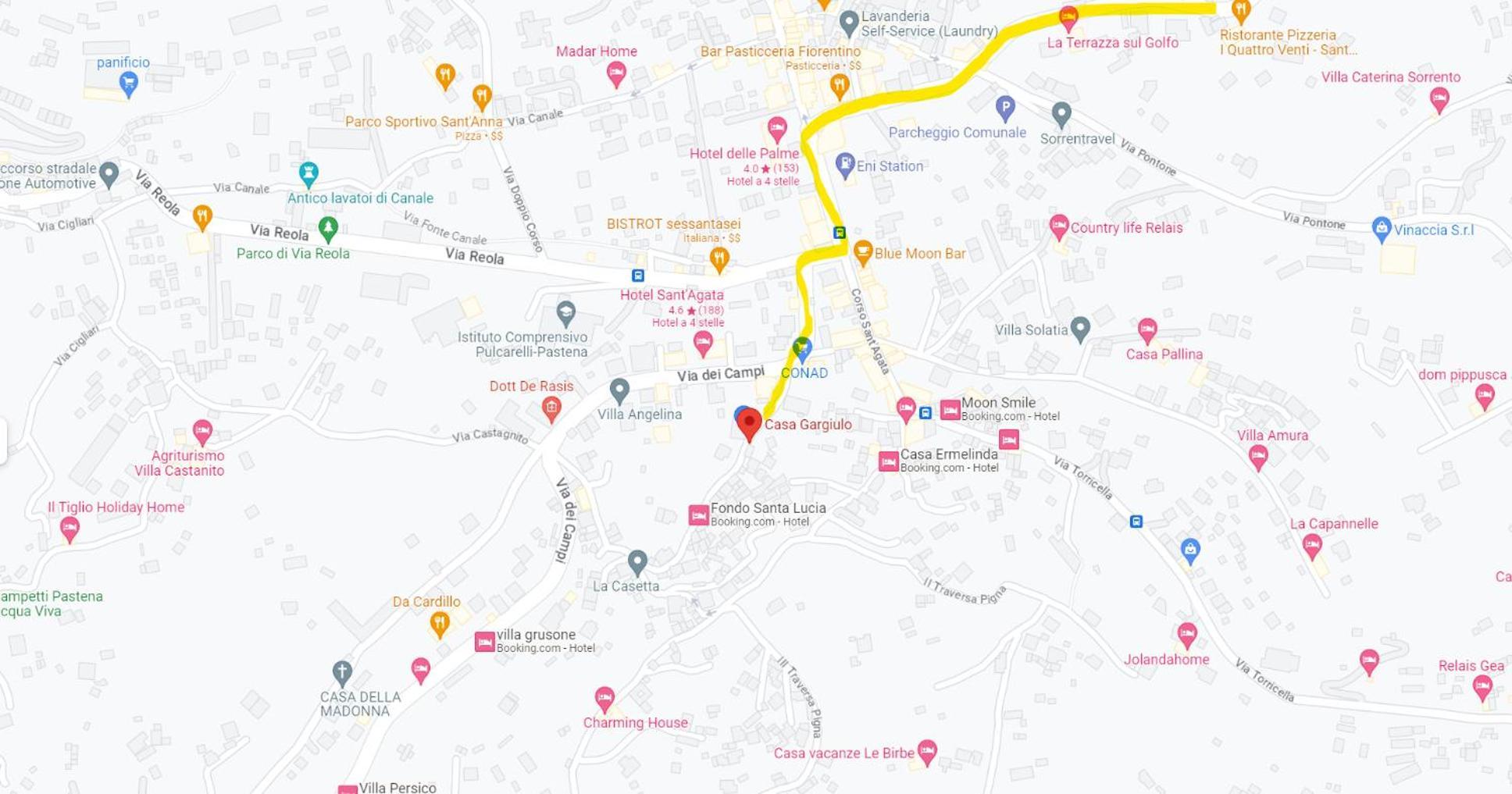 Apartament Casa Gargiulo Massa Lubrense Zewnętrze zdjęcie